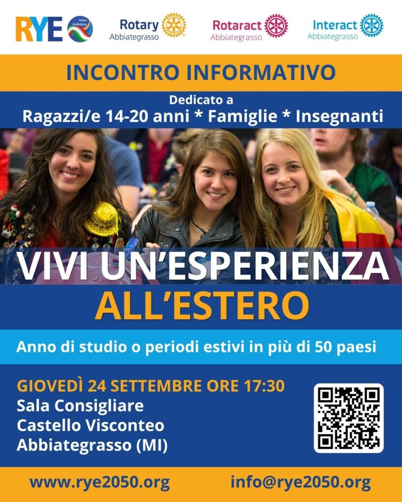 Incontro informativo per anno all'estero