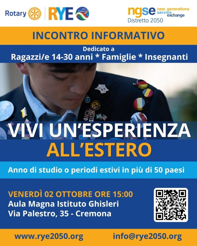 incontro informativo anno all'estero